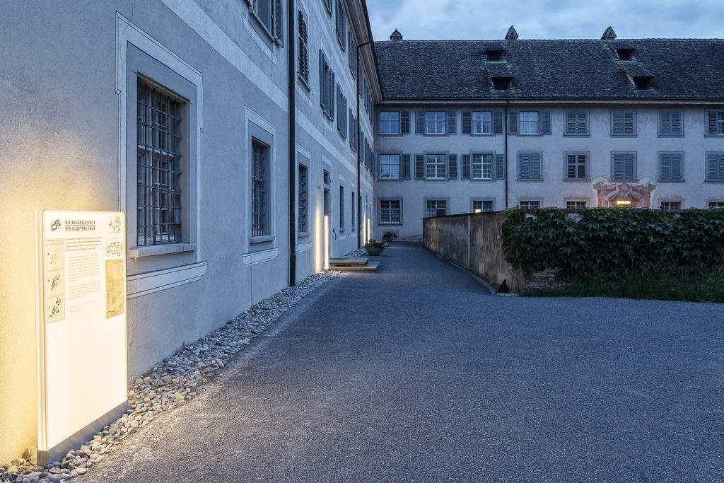 Kloster Fahr, Kräutergarten, Beleuchtung, moos licht ag, mati ag